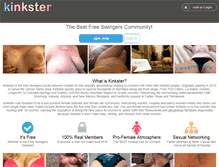 Tablet Screenshot of kinkster.org